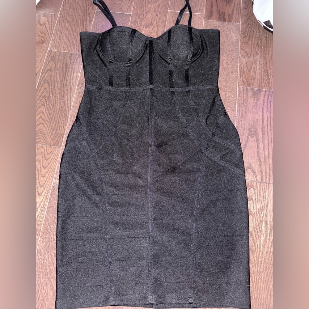 Haute Monde Classic Black Dress